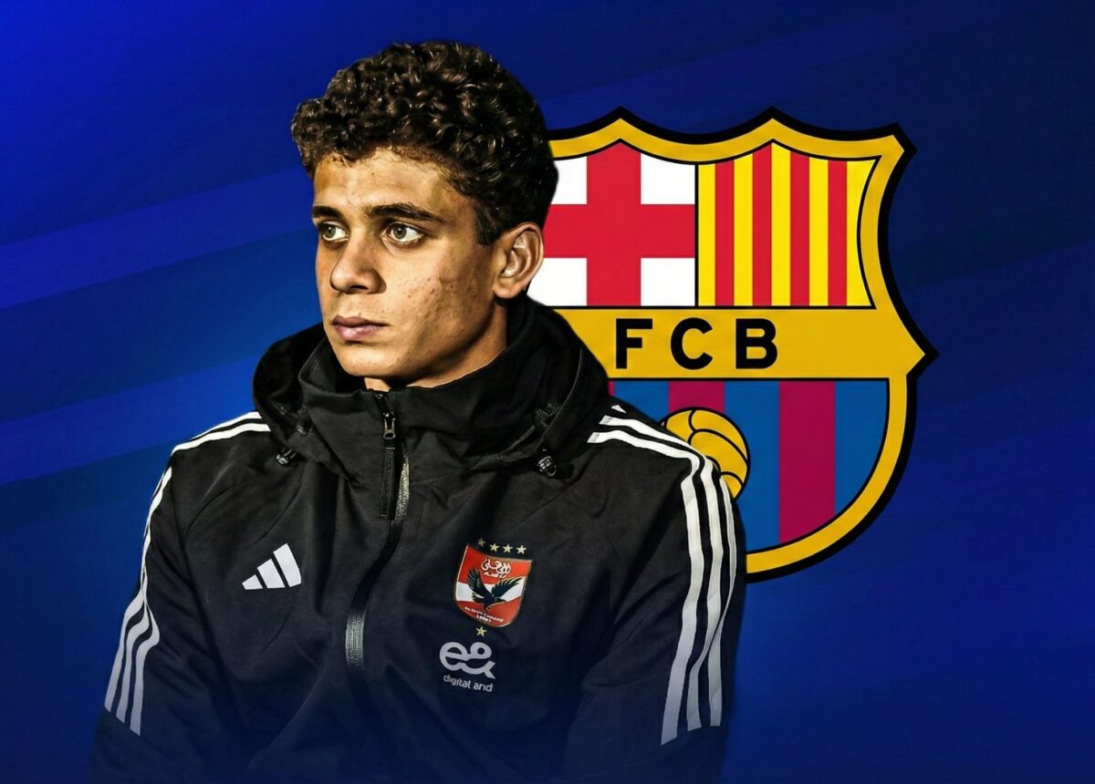 حمزة عبد الكريم لاعب نادي الأهلي المصري