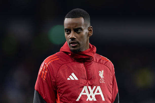 ألكسندر إيزاك لاعب ليفربول